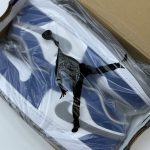 کفش نایک ایرجردن آبی کاربنی خاکستری