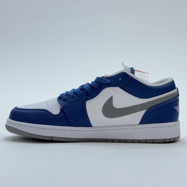 کفش نایک ایرجردن آبی کاربنی خاکستری