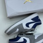 کفش نایک ایرجردن سرمه ای طوسی